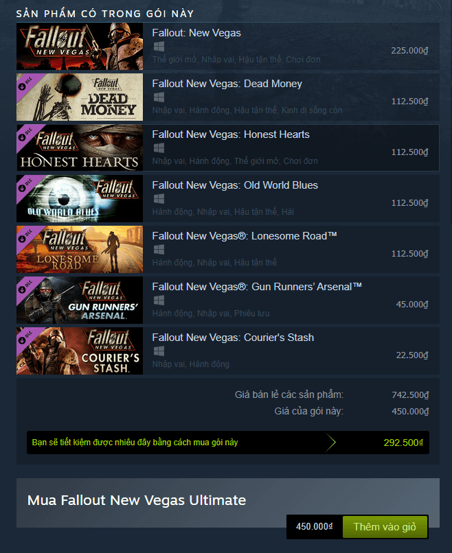 Fallout New Vegas Ultimate Edition Steam Key 2 Fallout New Vegas Ultimate Edition Steam Key 1