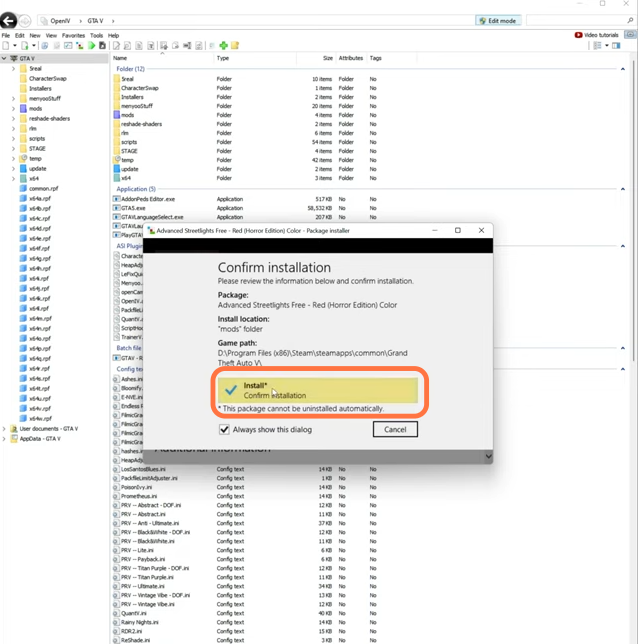 Cách cài đặt Advanced Streetlights Ultimate Mod trong GTA 5 12 bước không có tiêu đề
